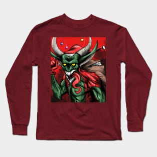 Merry Christmas to krampus Long Sleeve T-Shirt